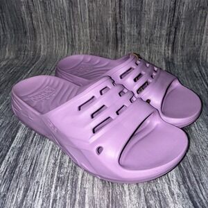 Teva Apretrail Slide Sandals Women Size 11 / Men 9 Lupine Purple Ultra Comf NEW